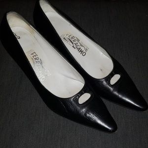 Ferragamo kitten heels